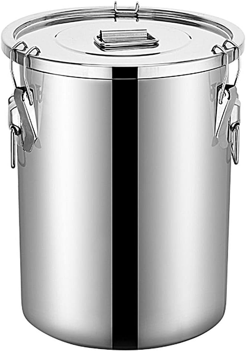 Fenteer for the Kitchen Stainless Steel - Great for Kitchen Counter, Food Storage Container, And, Silver, 9L image number 1