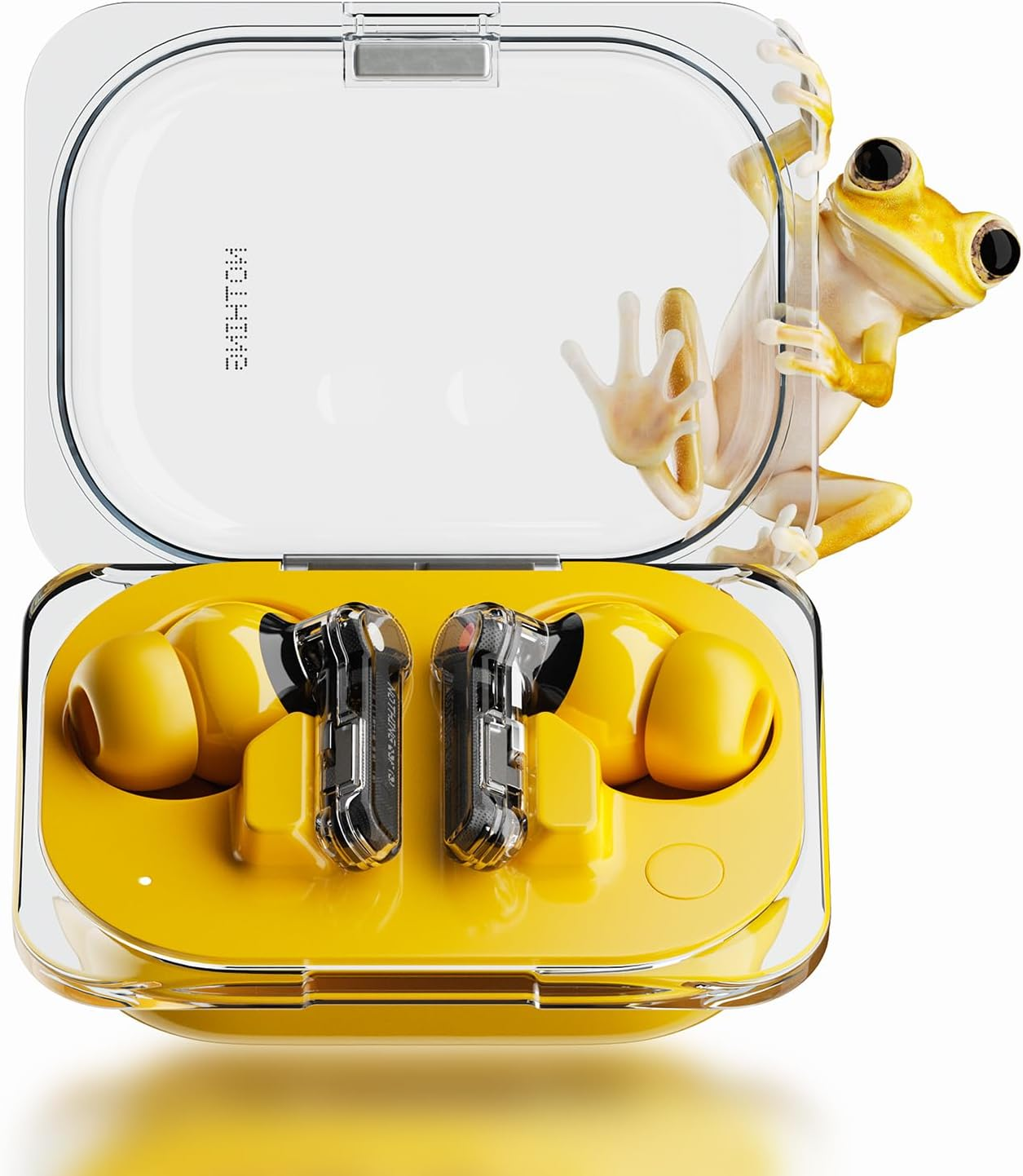 Nothing Ear (A) Earbuds Yellow, with Chatgpt Integration, 45 Db ANC, Bass Enhance Algorithm, up to 42.5 Hours Listening Time
