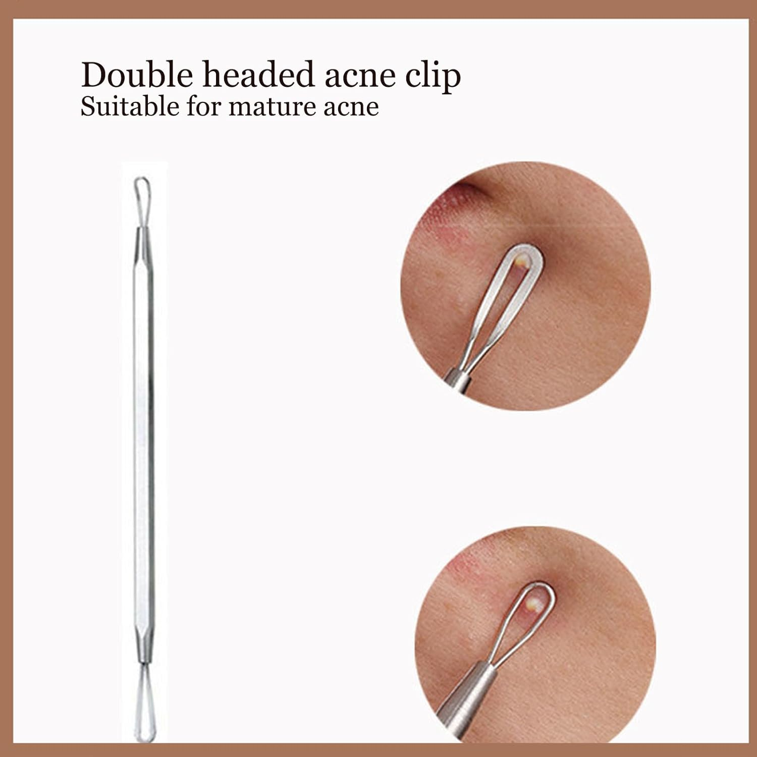 Blackhead Remover Kit with Box, Professional Stainless Steel Comedones Extractor Tool, Acne Tweezer, Pimple Popper, Blackhead Needle & Curved Tip Tool for Nose, Face, Facial Blemish Removal (16 Pcs) image number 2