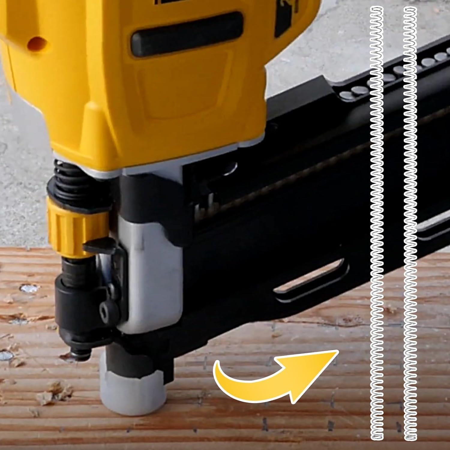 Amnool Nailer Spring for Dewalt Return Springs Router Kit Dcn692B DCN690 N233943 N386480 DCN21PLB DCN21PLM1 DCN693B BCF30PTB DCN692M1 Dcn660B Dcn680B Dcn623B Dcn623D1 BCF28WWB