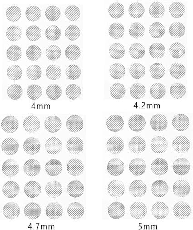 Gowxs 20 Pieces Earphone Filters, Power Filter, Headphone Protection Filter, Headphone Accessories, Earphones and In-Ear Headphones (4Mm) image number 2