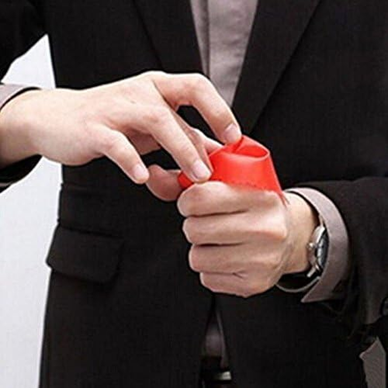 Milesmagic Magician'S Rubber Thumb Tip with Silk Close up Trick for Vanishing Gimmick Appearing Disappearing Real Finger Magic Tricks image number 3