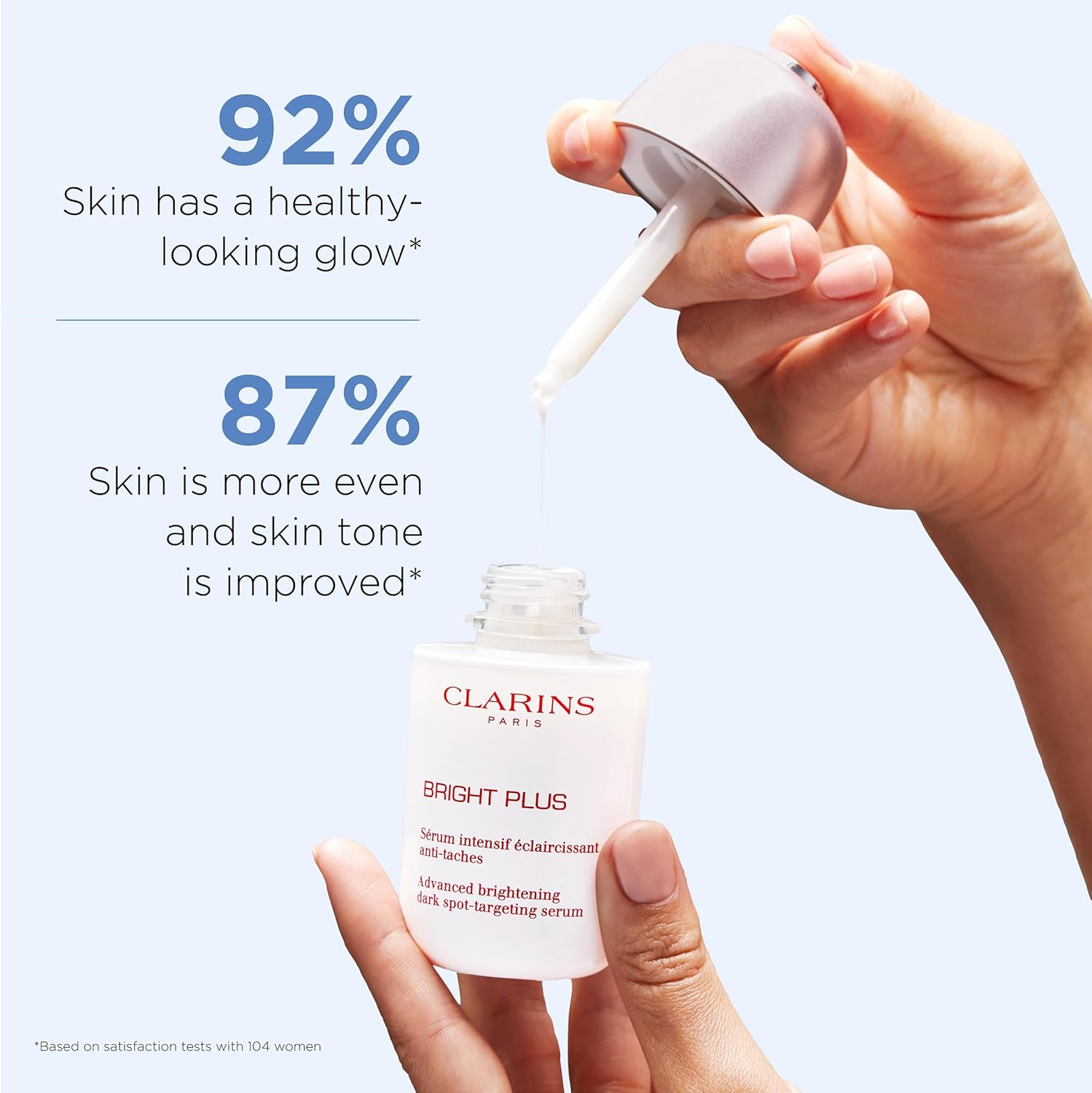 Clarins Bright plus Advanced Brightening Dark Spot Targeting Serum 30Ml image number 5