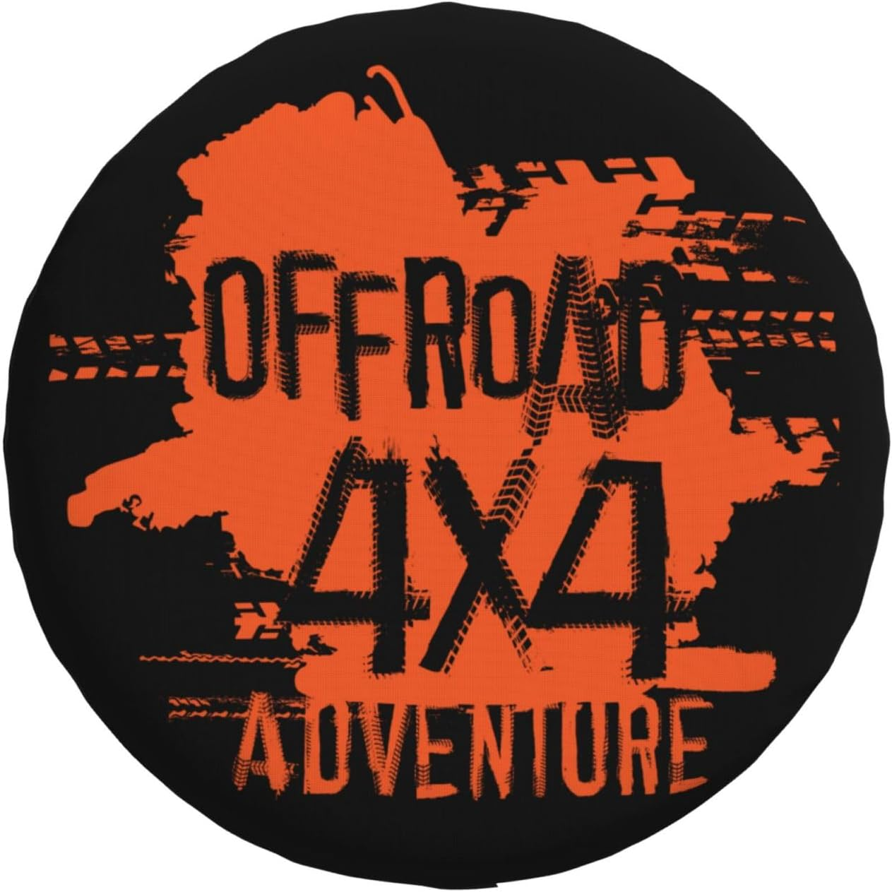 Universal Replacement Wheel Cover off Road 4X4 Adventure Waterproof Spare Wheel Cover Dustproof Tyre for Trailer, Motorhome, SUV, Off-Road Vehicle Wheel 15 Inch image number 3