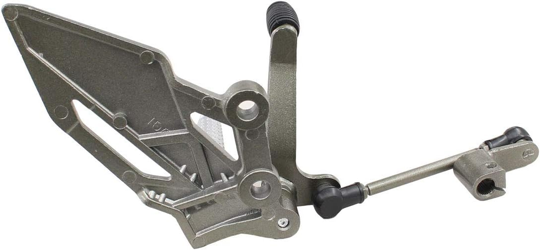 Newyall Front Left Side Foot Peg Pedal Mount Bracket for Kawasaki Versys 250/300 2017-2018, Ninja 250 2013-2015, Ninja 300 2013-2018, Z250/300 2013-2014