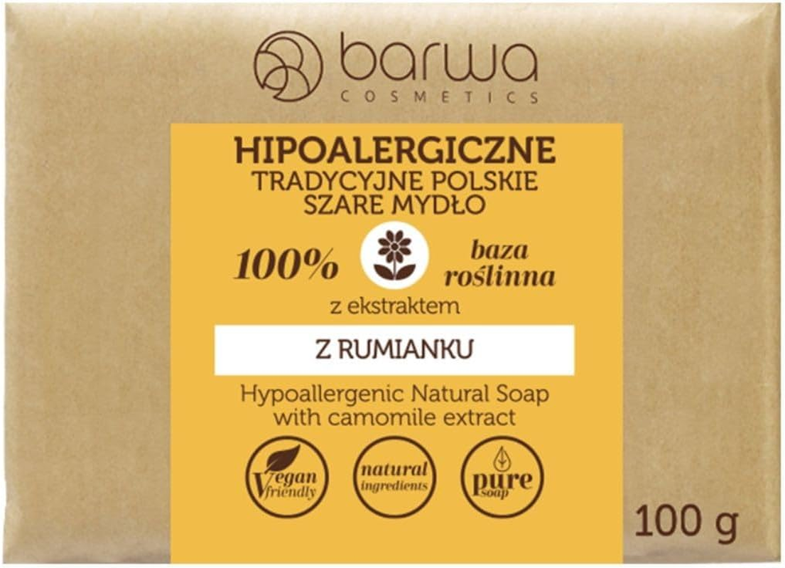 Traditional Polish Soap with Chamomile Extract
