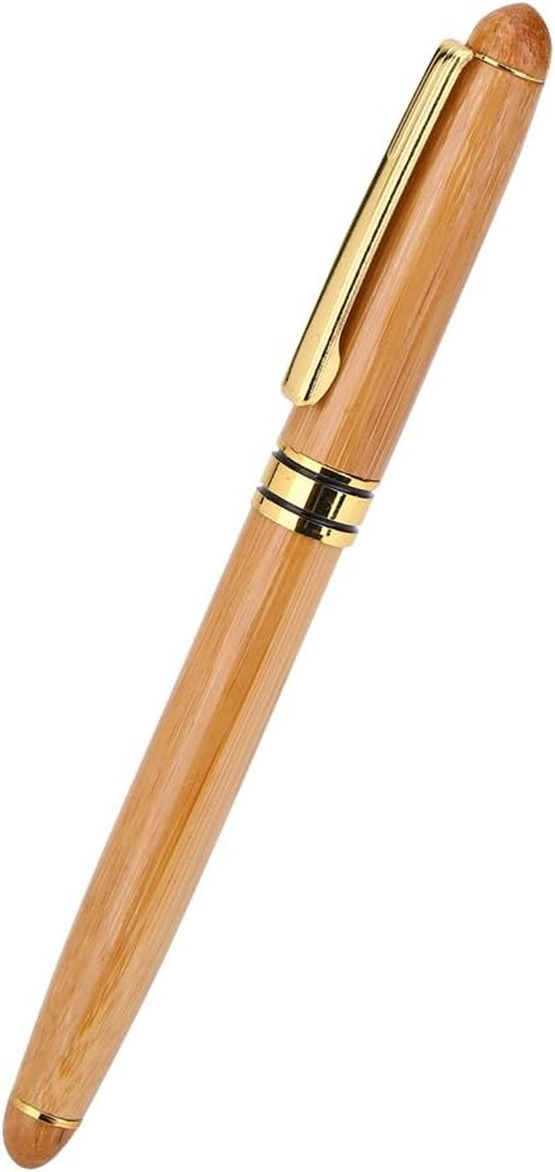 Calligraphy Fountain Pen Set - 5 Sizes, Stub Tip, Bamboo Handle, Piston Ink Container, Multi-Language Art Pen for Gothic, Italic, Arabic Fonts (2.9Mm) - 1.5 Mm. image number 4