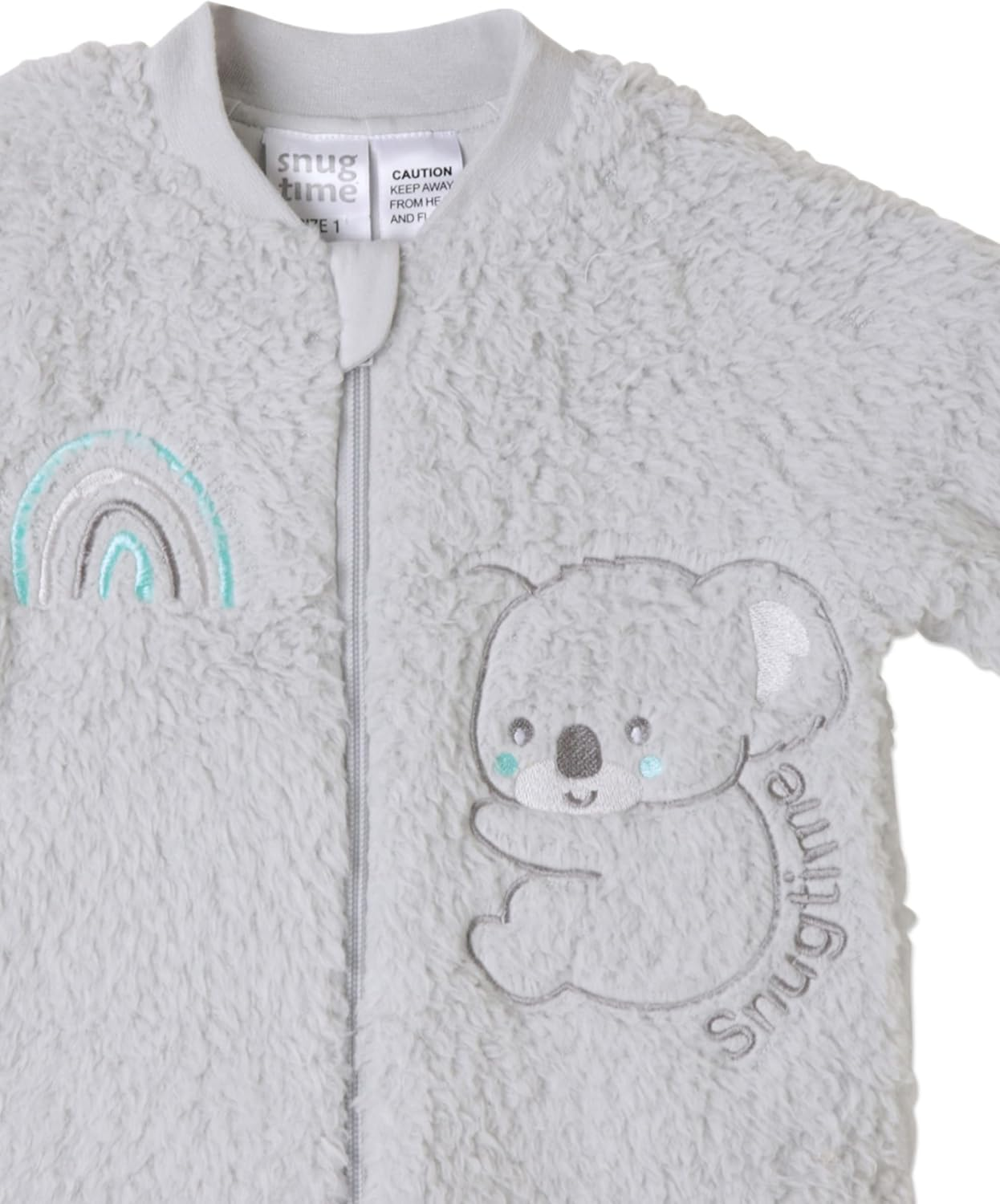 Snugtime Lined Coral Fleece Blanket Sleeper image number 3