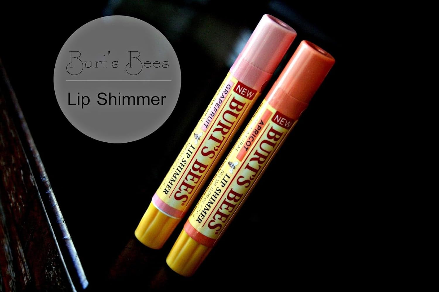 Burt'S Bees Lip Shimmer, Grapefruit 0.09 Ounce (Pack of 4) image number 3