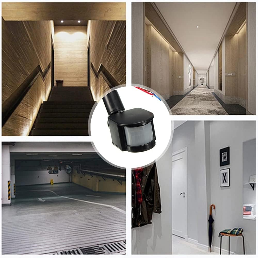 DC-12V Security Outdoor Infrared PIR Motion Sensor Detector ​Wall Light Switch image number 1
