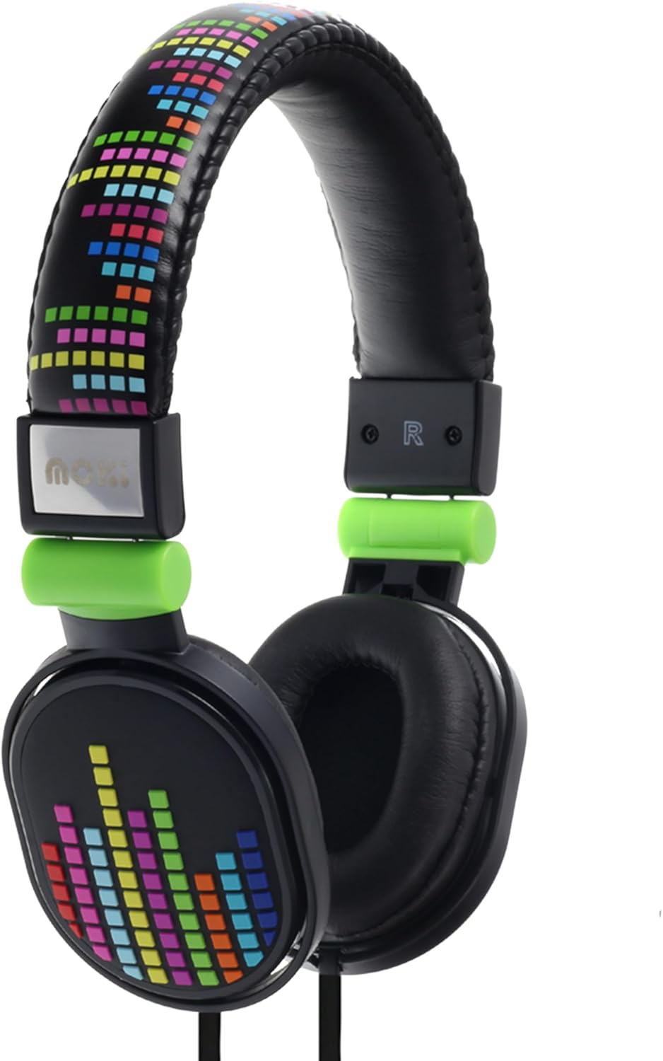 Moki Popper Soft Cushioned Premium DJ Style Headphone, Levels Black image number 3