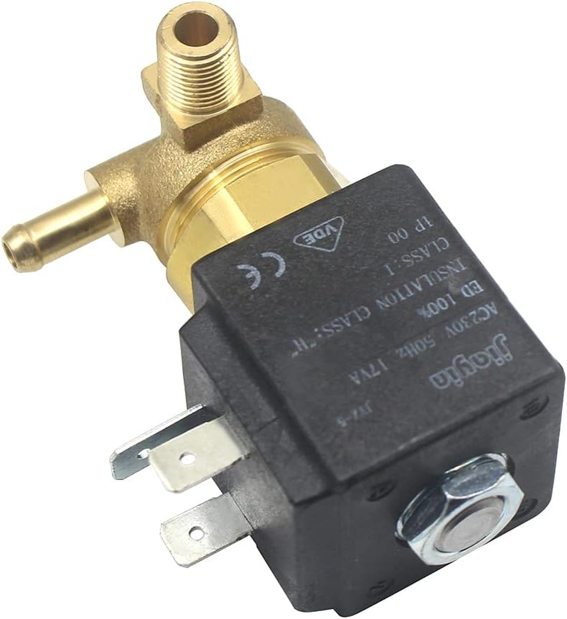 Jiayin JYZ-5 AC 230V 50Hz G1/8" Normally Closed 2 Position 2 Way Steam Generator Iron Gas Solenoid Electromagnetic Water Valve for GC9660 / GC9630 / GC9620 image number 2