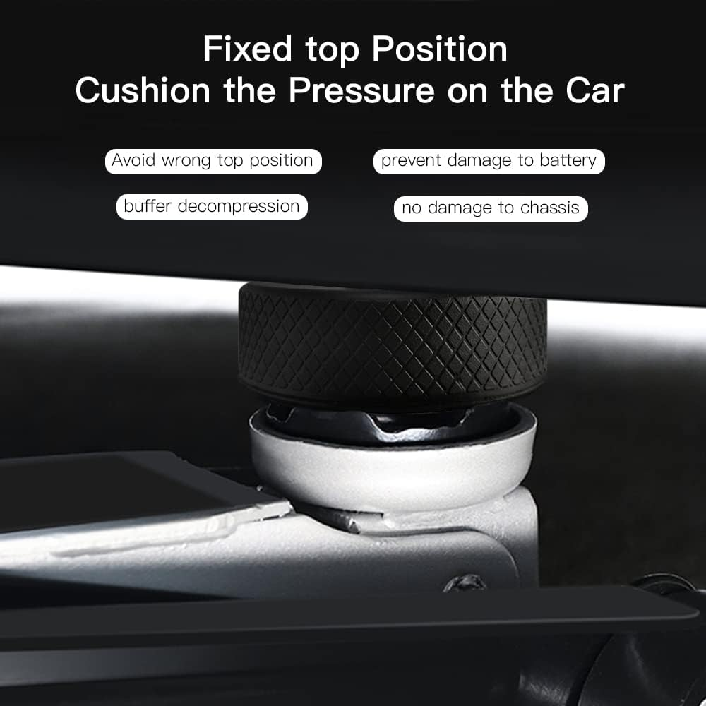 4 Pack Lifting Jack Pad Compatible for Tesla Model 3/S/X/Y Accessories,Rubber Jack Pad Adapter No Odor image number 6