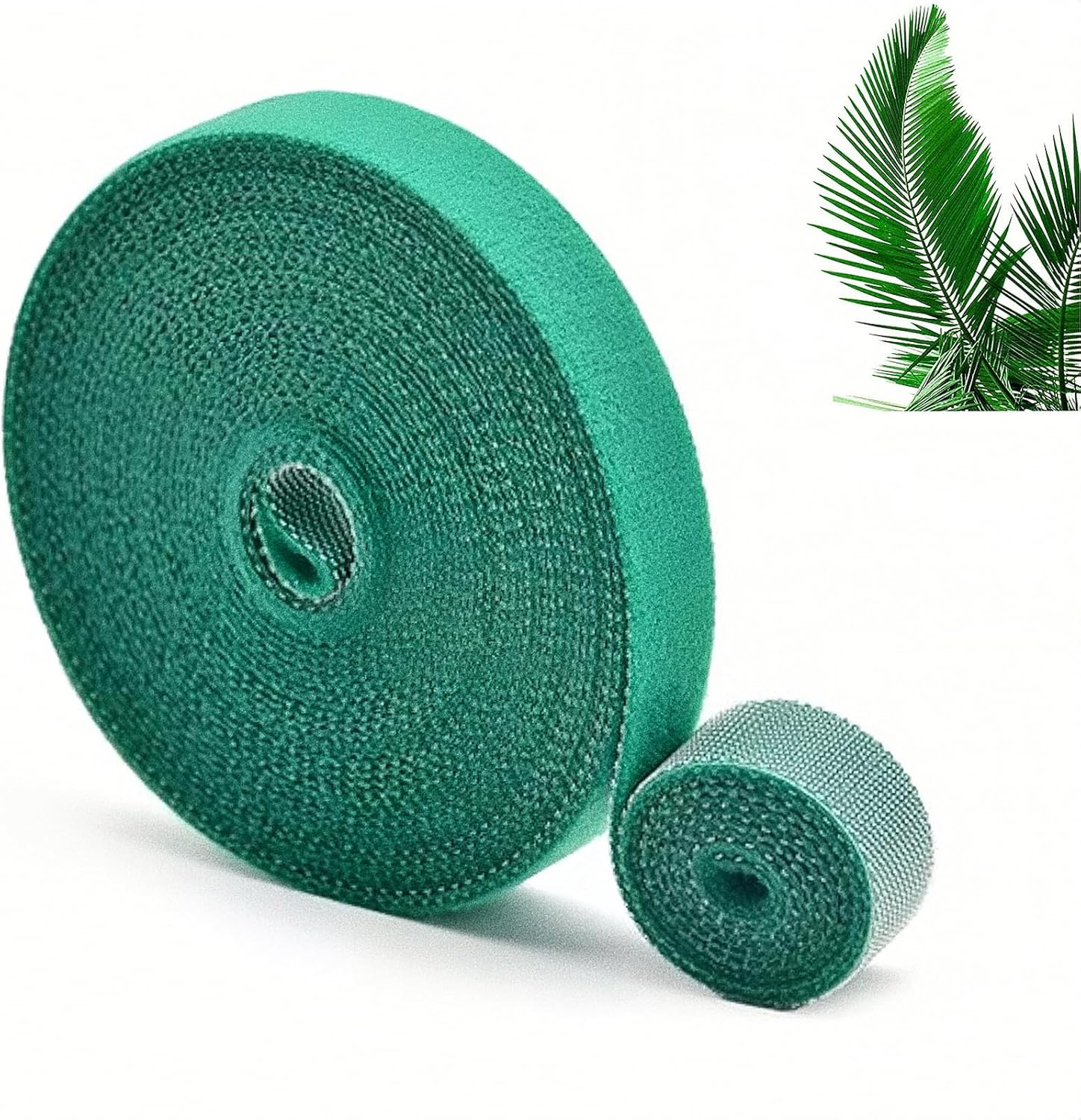 Garden Tie Green Tape, 20M/65.6Ft Green Garden Tape,Plant Supports Ties,Reusable Cable Ties-For Climbing Plants Straps Tree Stakes and Indoor Outdoor Plant Gardening Planters Flowers image number 5