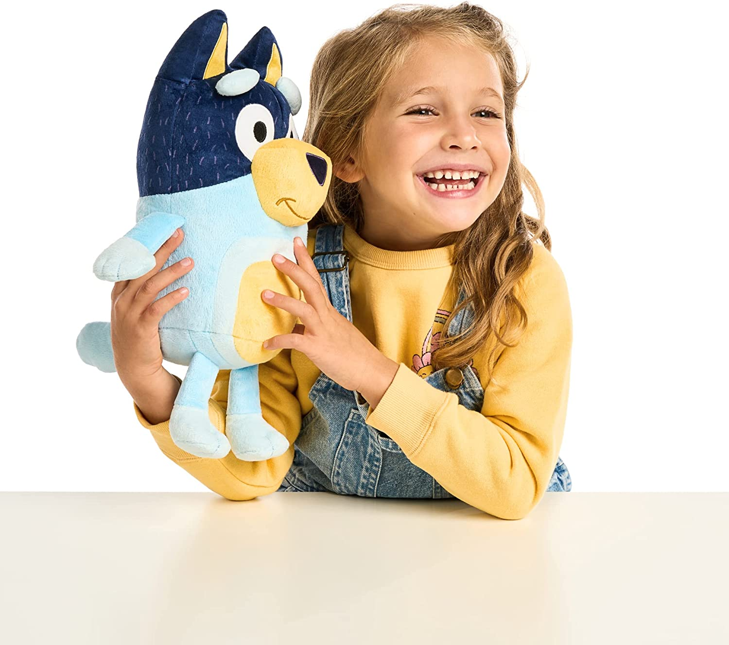 Bluey Talking Bandit (Dad) 30.4Cm Talking Plush Bandit Plush Toy with 9 Phrases and Bluey Theme Song image number 3