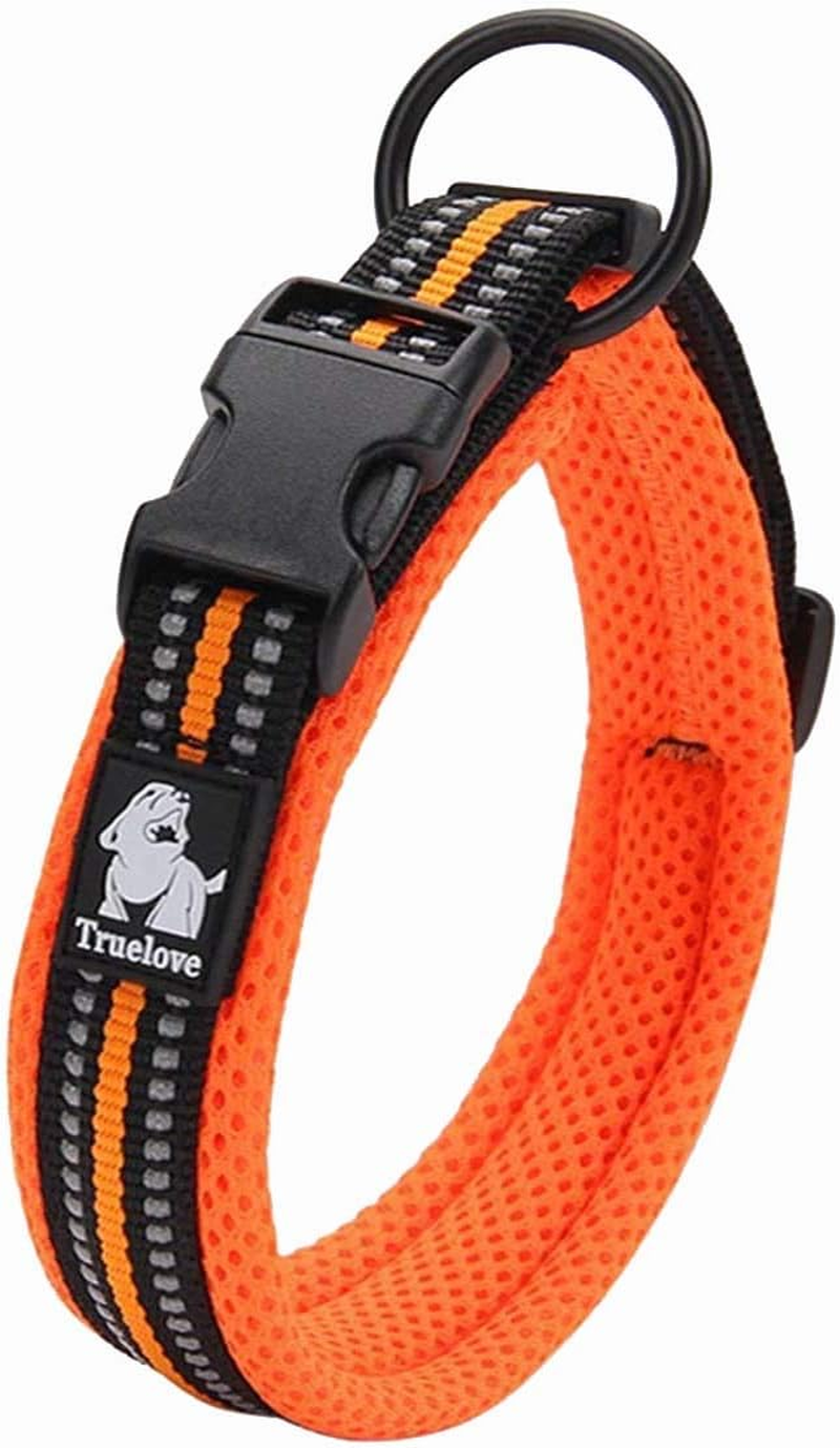 True Love Dog Training Collar TLC5011 Reflective Dog Collars (2XL, Fushcia) image number 5