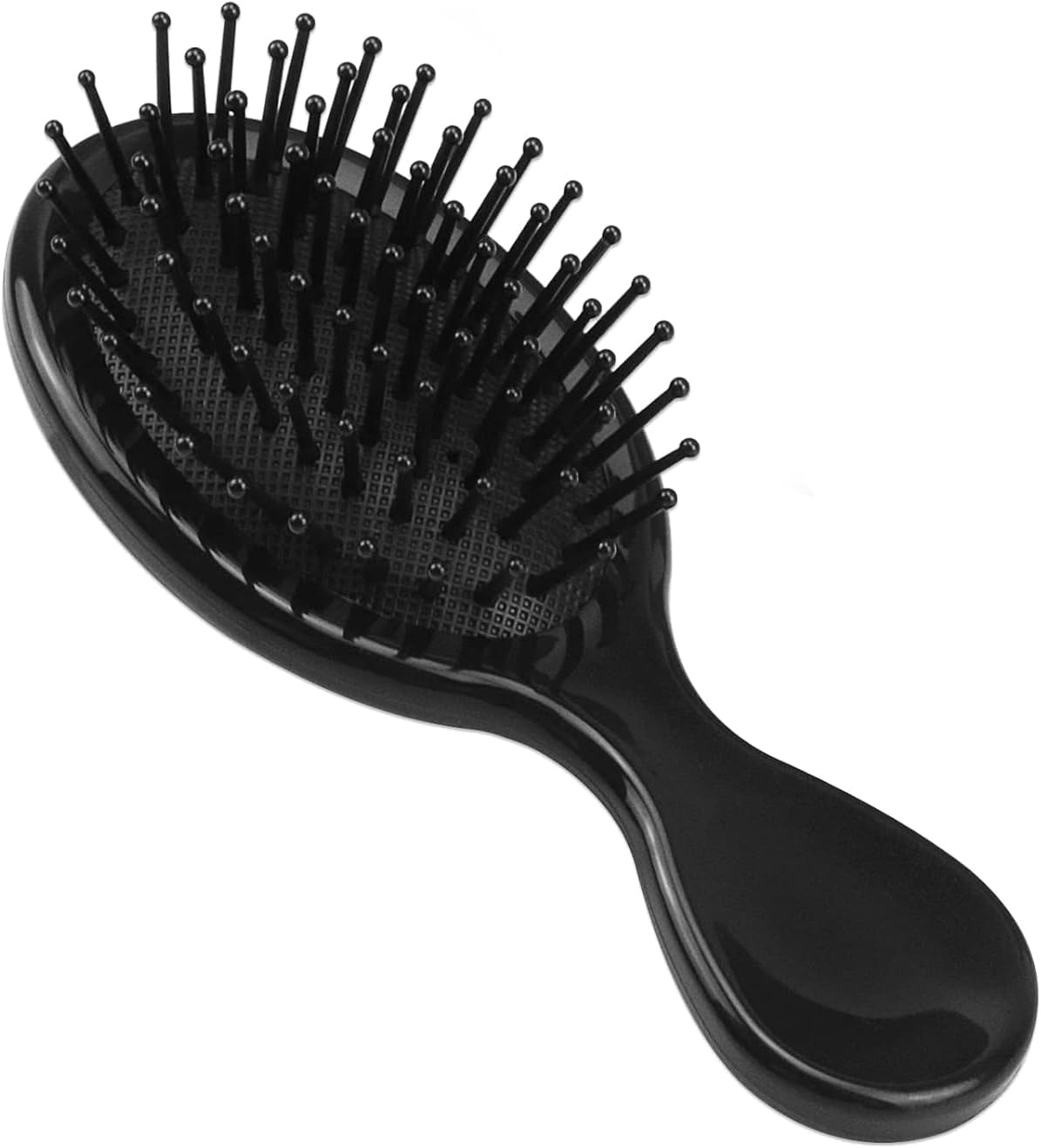 100 Pack Mini Hair Brushes Bulk, Travel Hair Brush Individually Wrapped, Soft Bristles Adds Shine, Scalp Massage and Detangling, Safe for All Hair Types Extensions, Wigs(Bright Black) image number 5