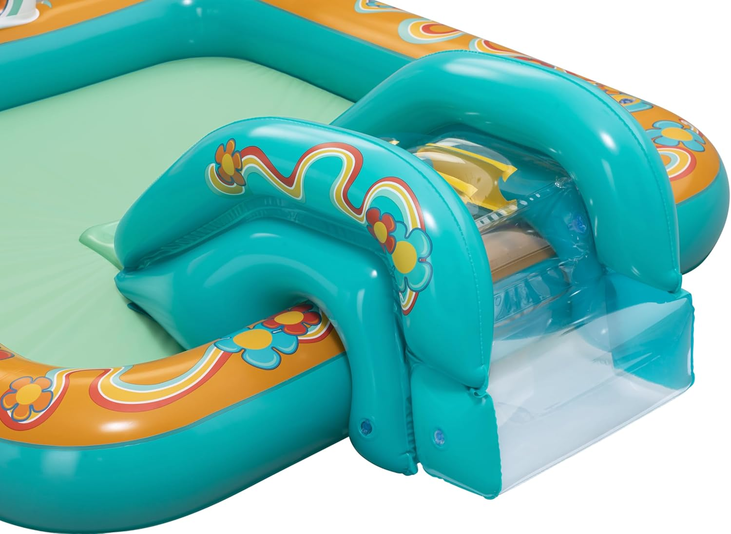 Bestway 6'4" X 60" X 29"/1.93M X 1.52M X 74Cm Retro Groove Play Center image number 2