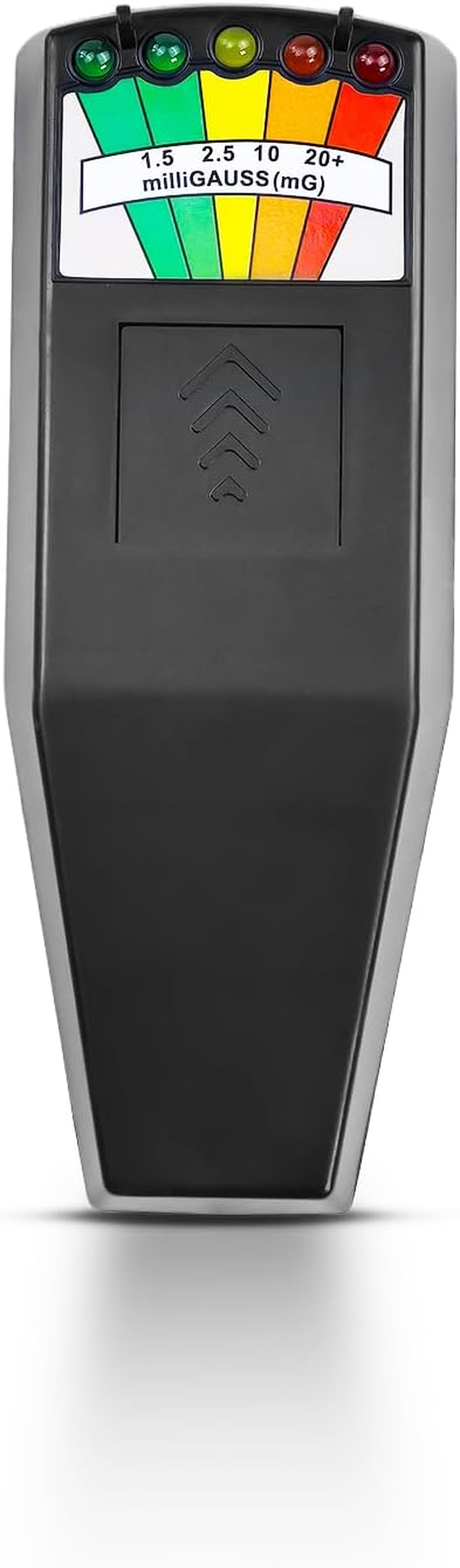 EMF Magnetic Field Monitor, High Accuracy Magnetic Field Detector 5 LED EMF Meter Radiation Detector Tester for Industrial Construction (Black) image number 4