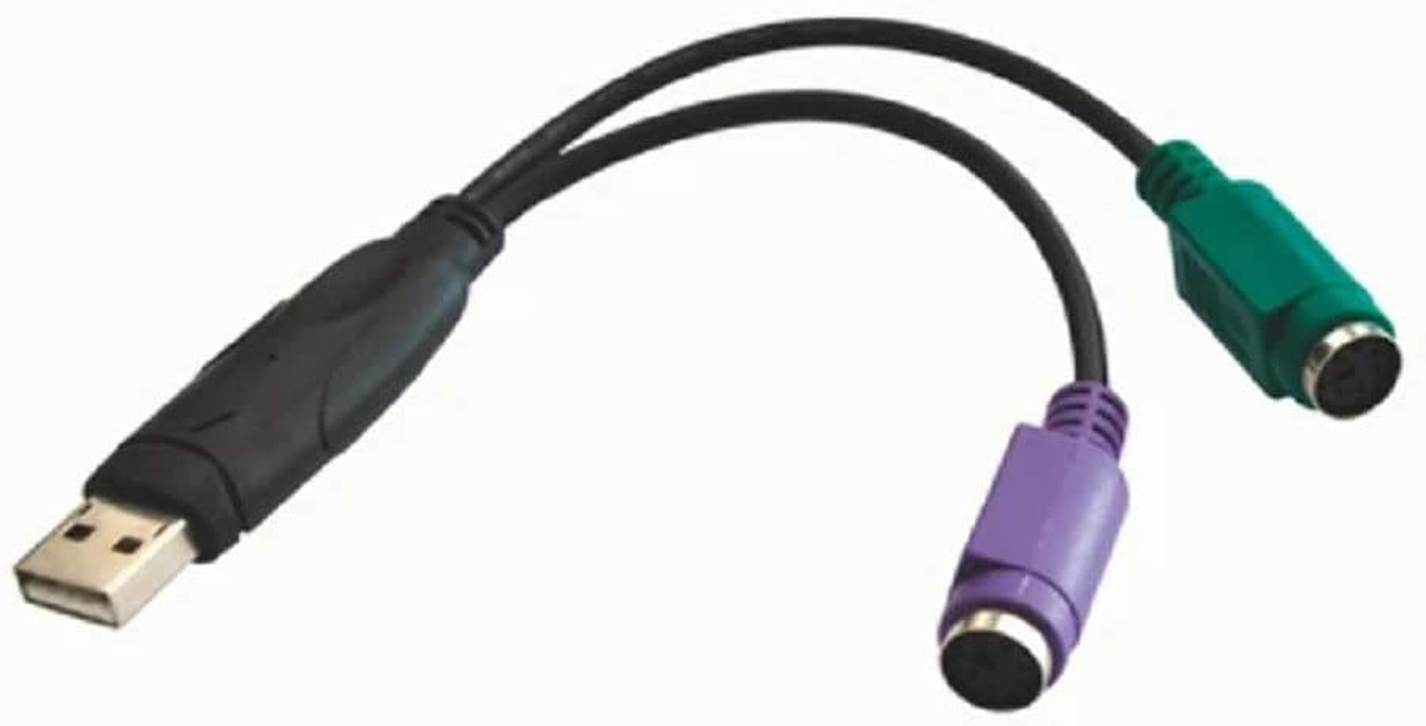 Astrotek USB 2.0 to PS2 Cable, 15 Cm