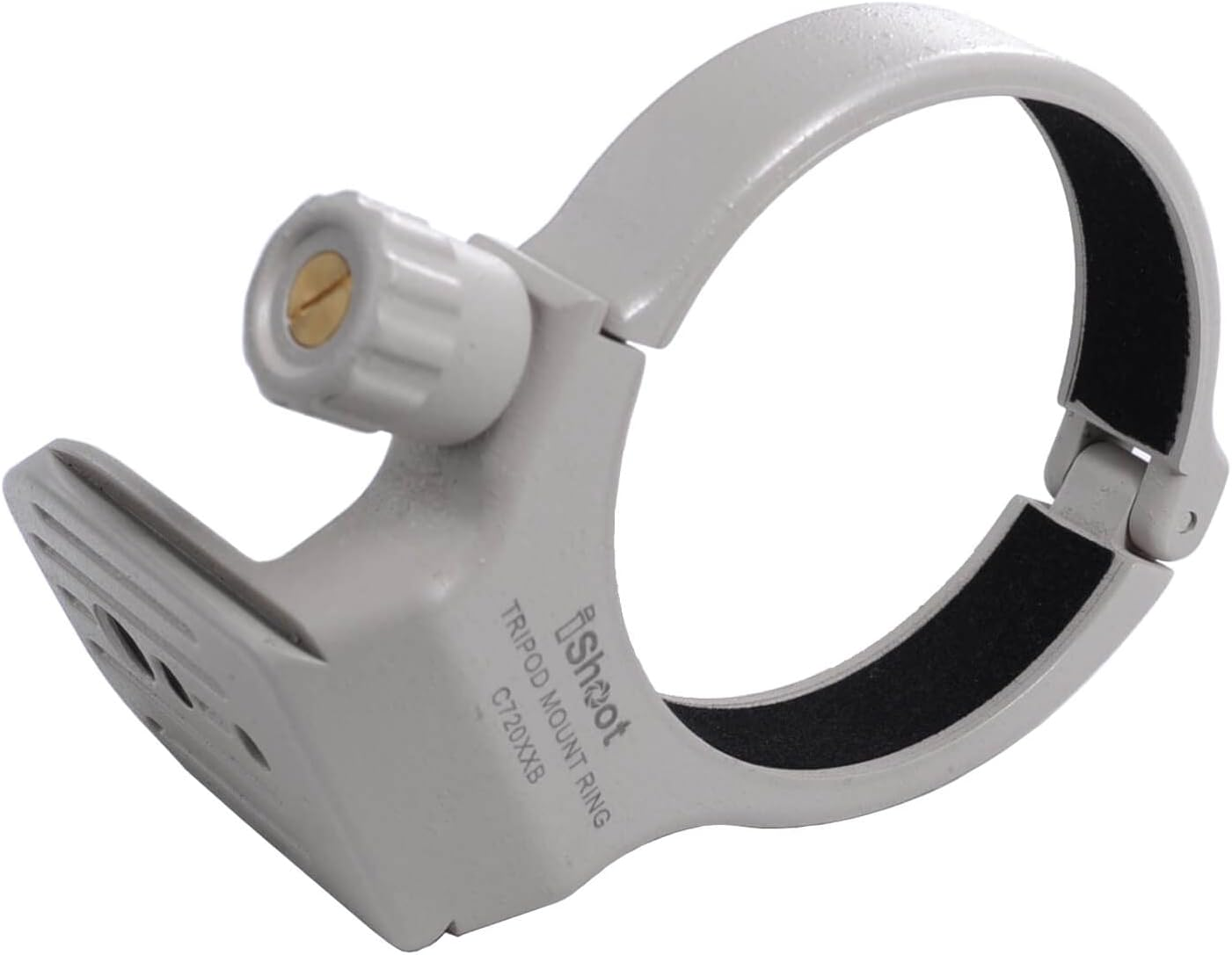 Ishoot Improved Metal Lens Collar Tripod Mount Ring, for Canon EF 70-200Mm F/4L (Is/Is II) USM, Canon EF 400Mm F/5.6 L USM, Canon EF 80-200Mm F/2.8L Lens, Built-In Arca-Swiss Fit Quick Release Plate image number 1