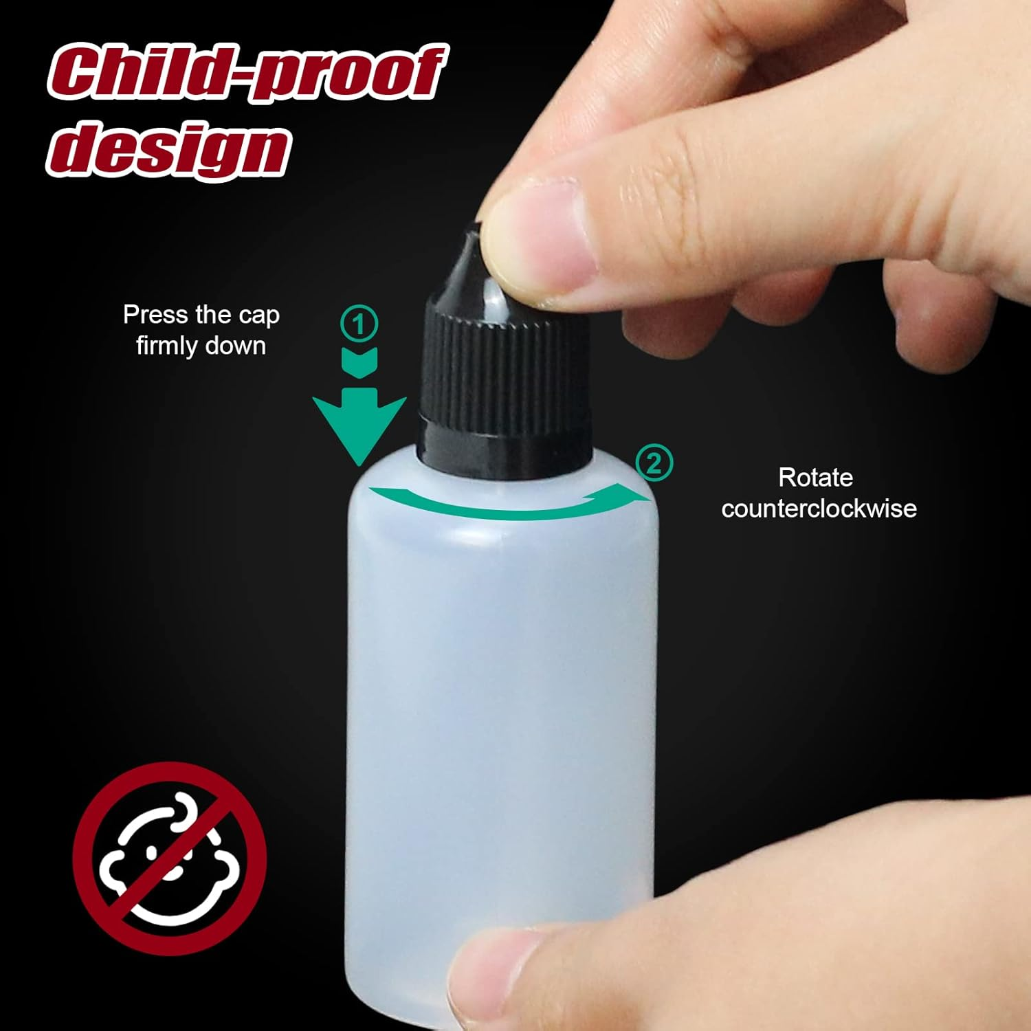 10 Pack 50Ml Plastic Dropper Bottle, Plastic Empty Squeezable Dropper Bottles Eye Dropper Dispenser Paint Dropper Bottles with Funnel Measuring Cup Label Transfer Pipette