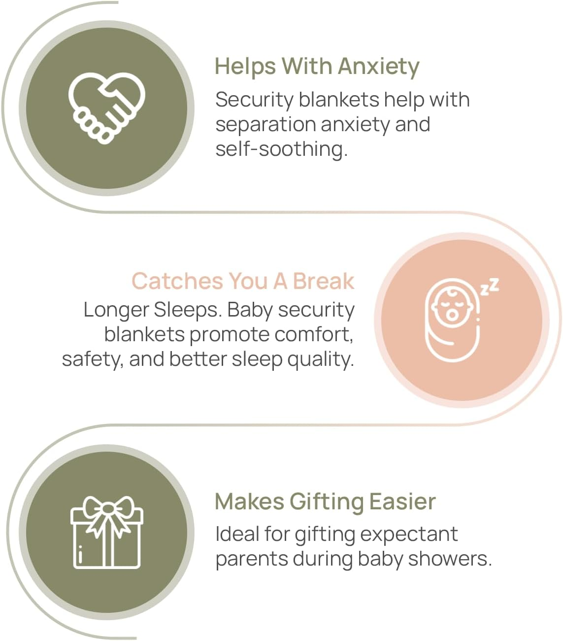 Baby Goose Security Comforter Blanket image number 2