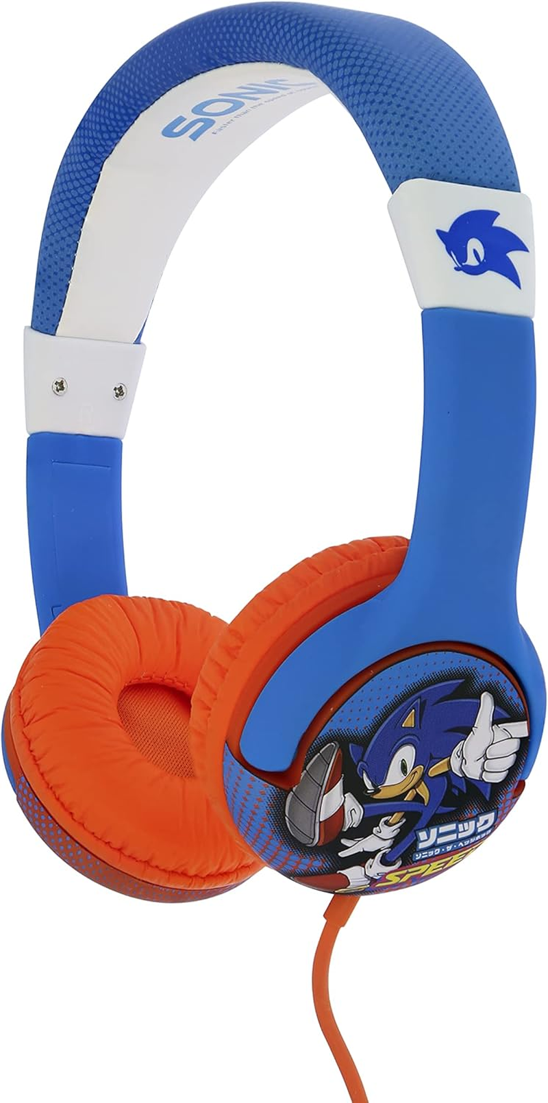OTL Technologies SH0911 Kids Wired Headphones - Sonic the Hedgehog Kids Blue
