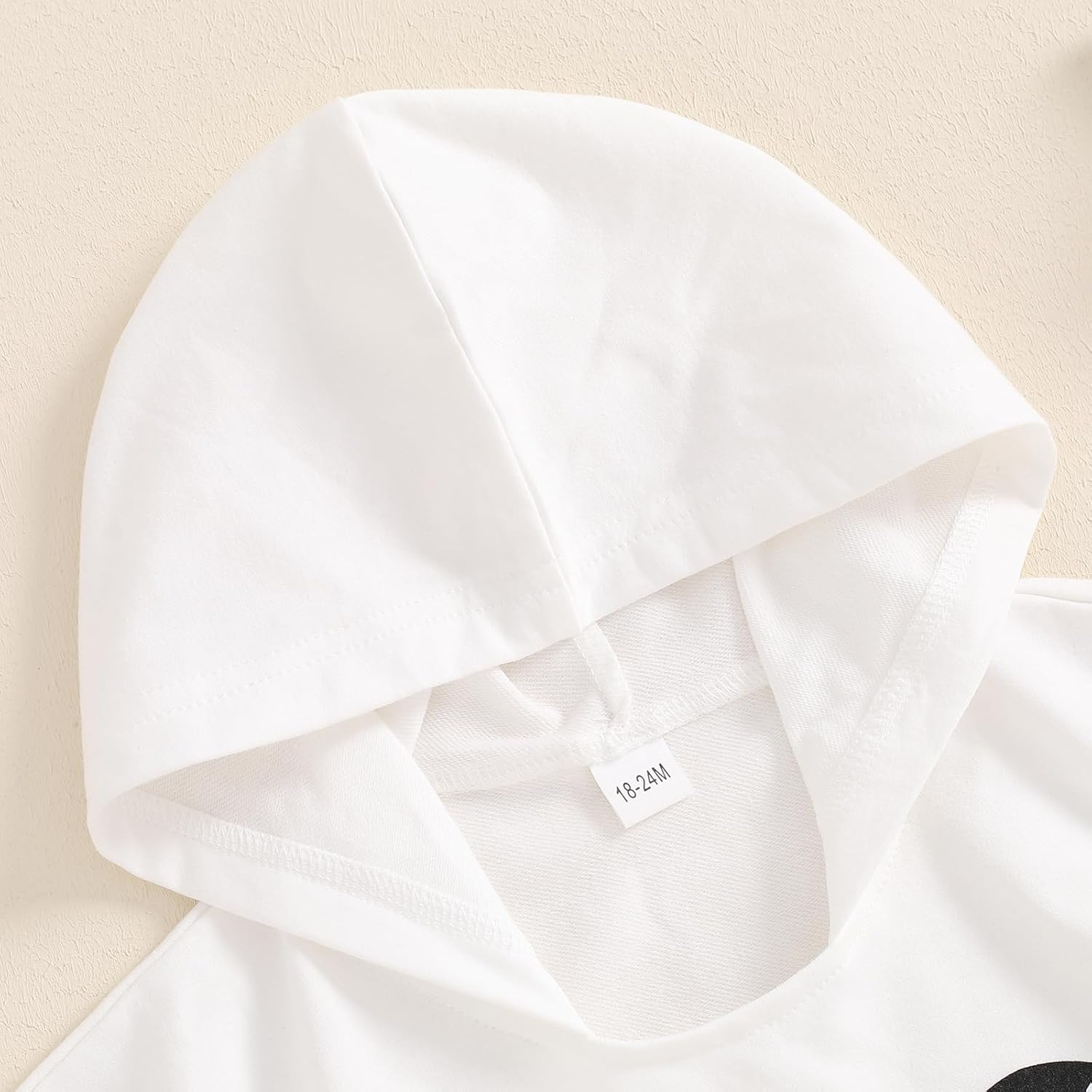 Lamuusaa Toddler Baby Girl Boy Halloween Costumes Ghost Face Hoodie Cloak Warm Cape Robe Poncho Cosplay Clothes 1-6T image number 3