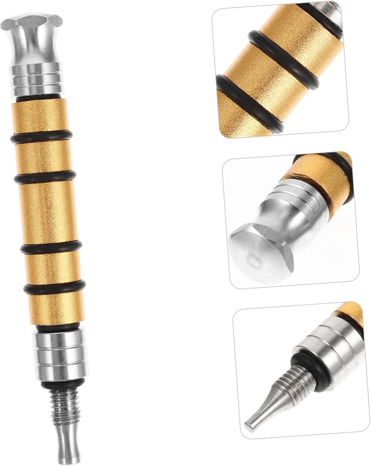 Mobestech 3Pcs DIY Metal Tap down Pen for Automotive Surface Repair Dent Removal Tool Scratch Fixer for Car Body Repair Small Dent Remover Tool image number 3