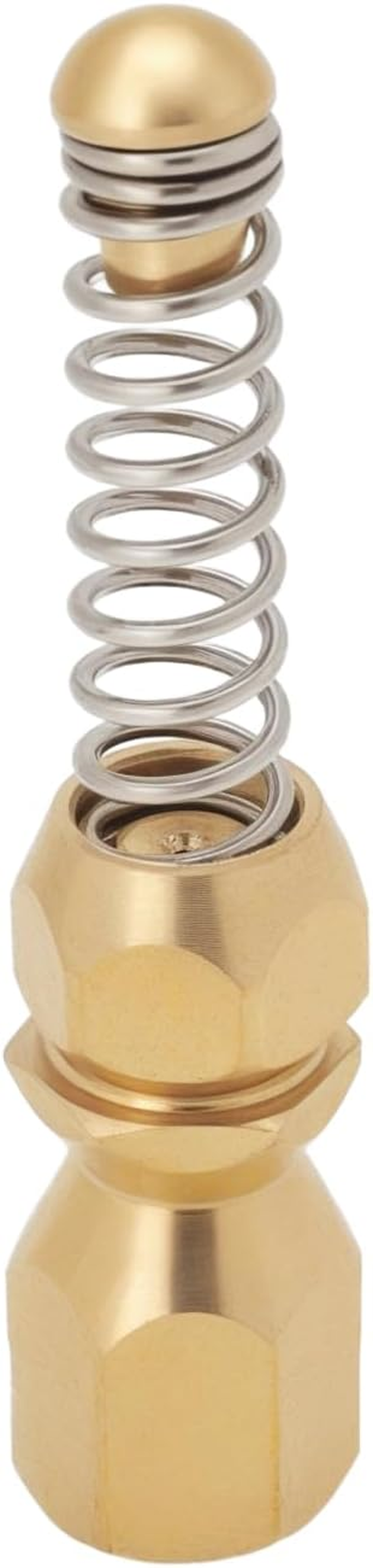 SG Store 1Pc G1/8 Inch High Pressure Nozzle Pipe Cleaning Nozzle Spiral Spring Nozzle Compatible with Karcher Compatible with Kranzler Compatible with WAP image number 6