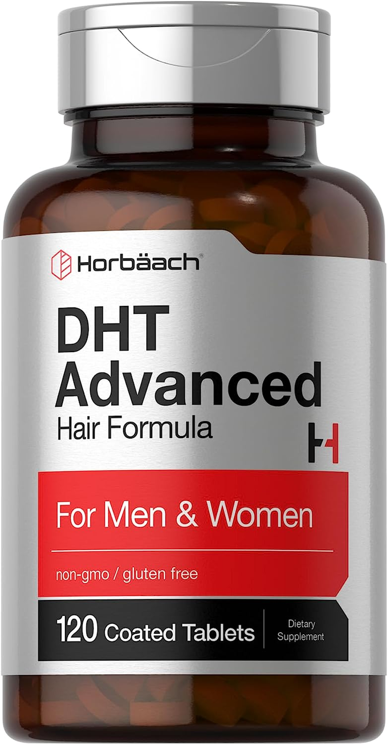 DHT Blocker | 120 Tablets | Non-Gmo and Gluten Free Hair Formula Blend with Saw Palmetto, Kudzu, and Fo-Ti | by Horbaach image number 3