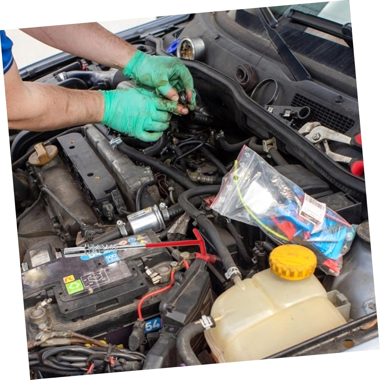 SEWOART Swivel Car Spark Plug Wrench 16Mm-19Mm Adjustable Socket Tool for Vehicle Spark Plug Removal Automotive Repair Equipment image number 6