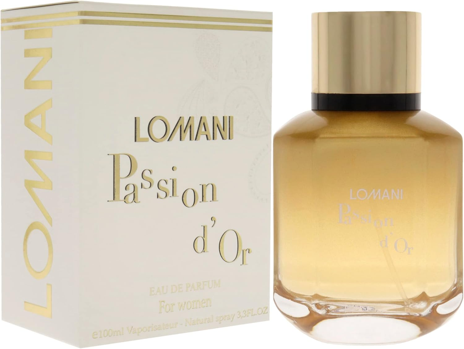 Lomani Lomani Passion Dor for Women 3.3 Oz EDP Spray image number 1