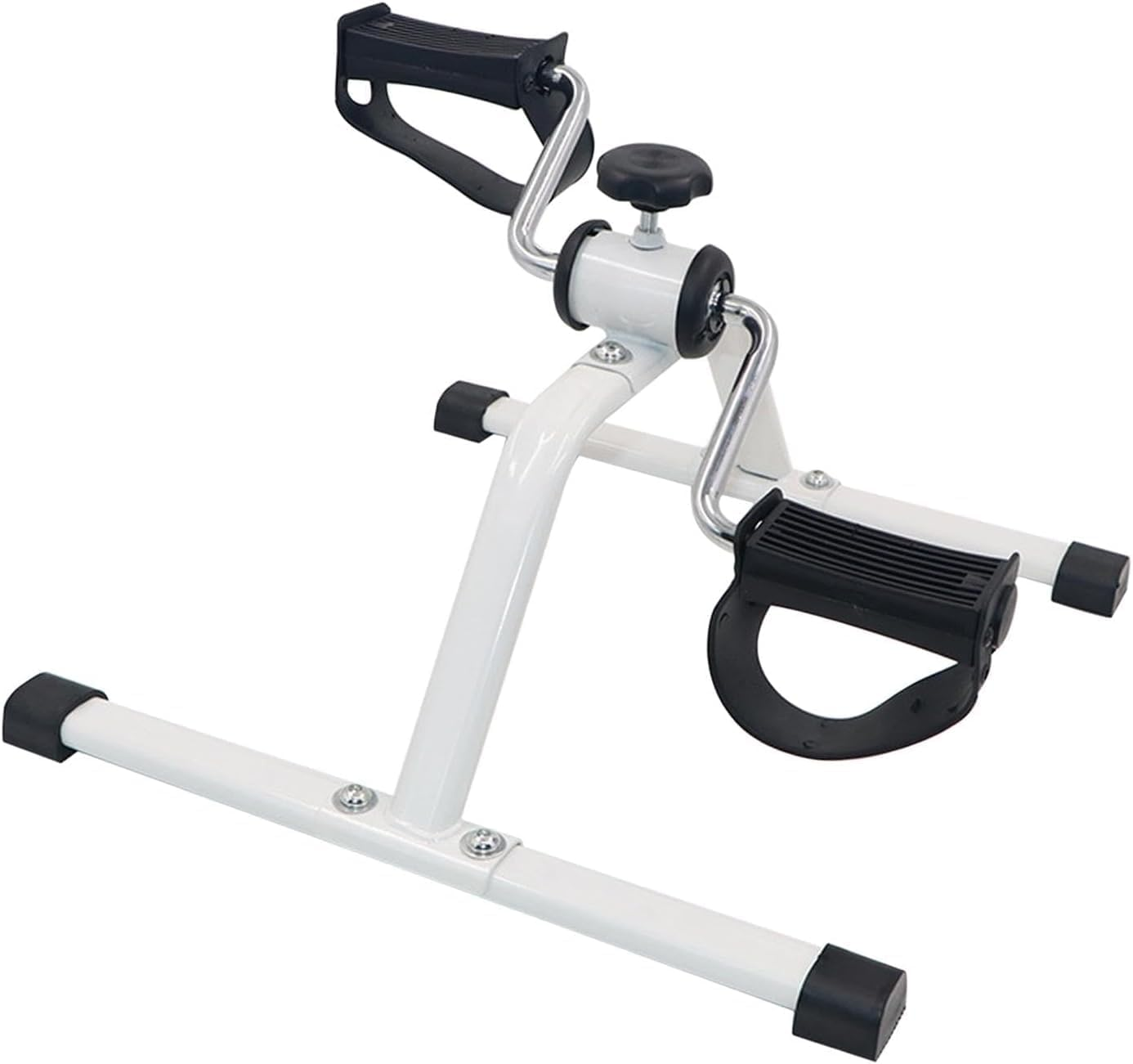 Gym Equipment for Home Fitness: Leg Trainer Rehabilitation Mini Exercise Bike, Hand and Foot Dual-Use Bicycle with Tension Adjustment, Cardio Indoor Training image number 4