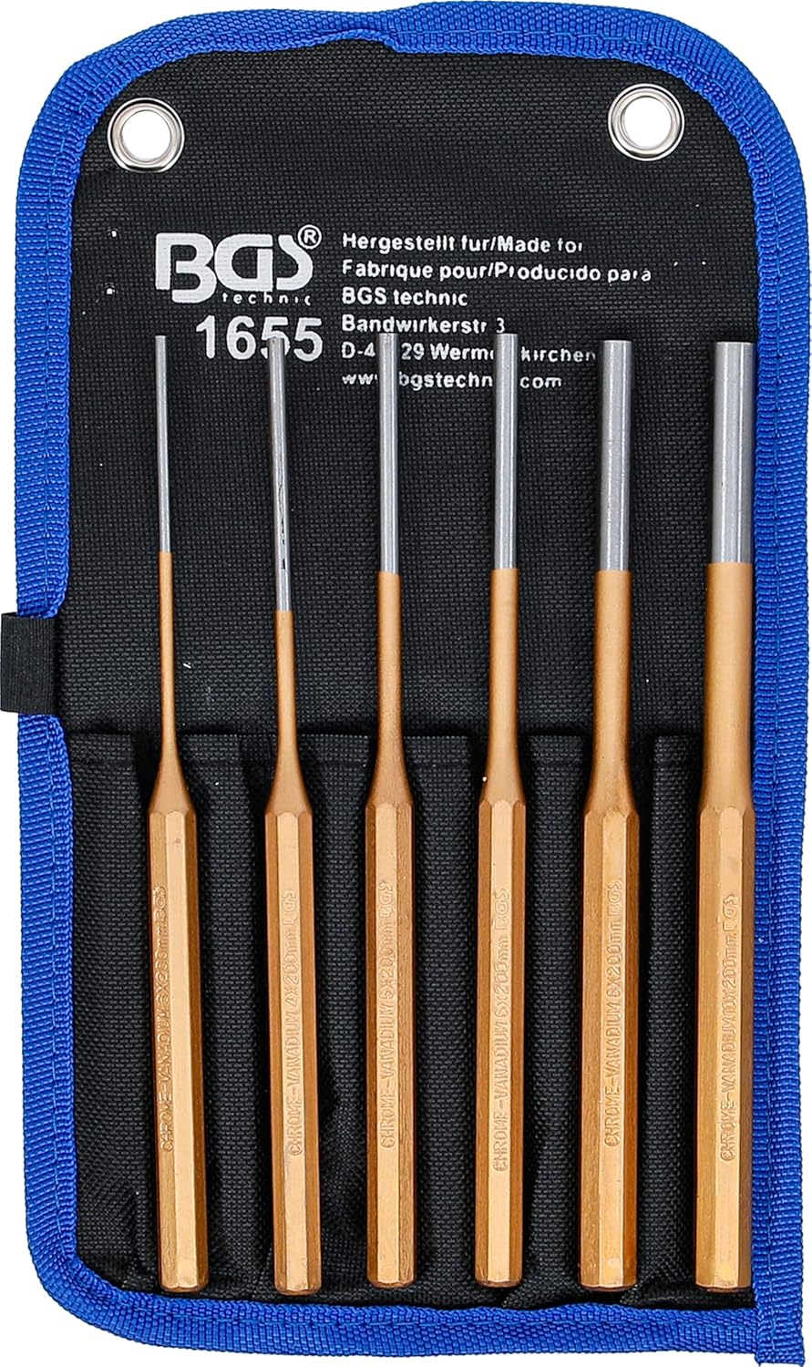BGS 1651 | Pin Punch Set | 150 Mm | 3-8 Mm | 6 Pcs.