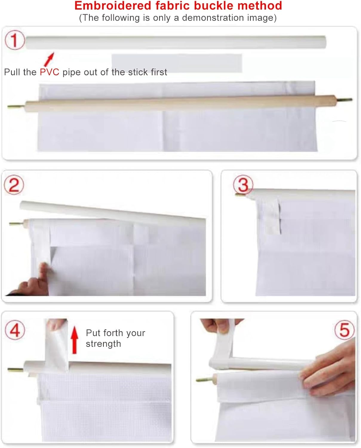 Round Stitch Frame Antique Wood Embroidery Stand Rack Height Sewing Craft Accessory image number 3