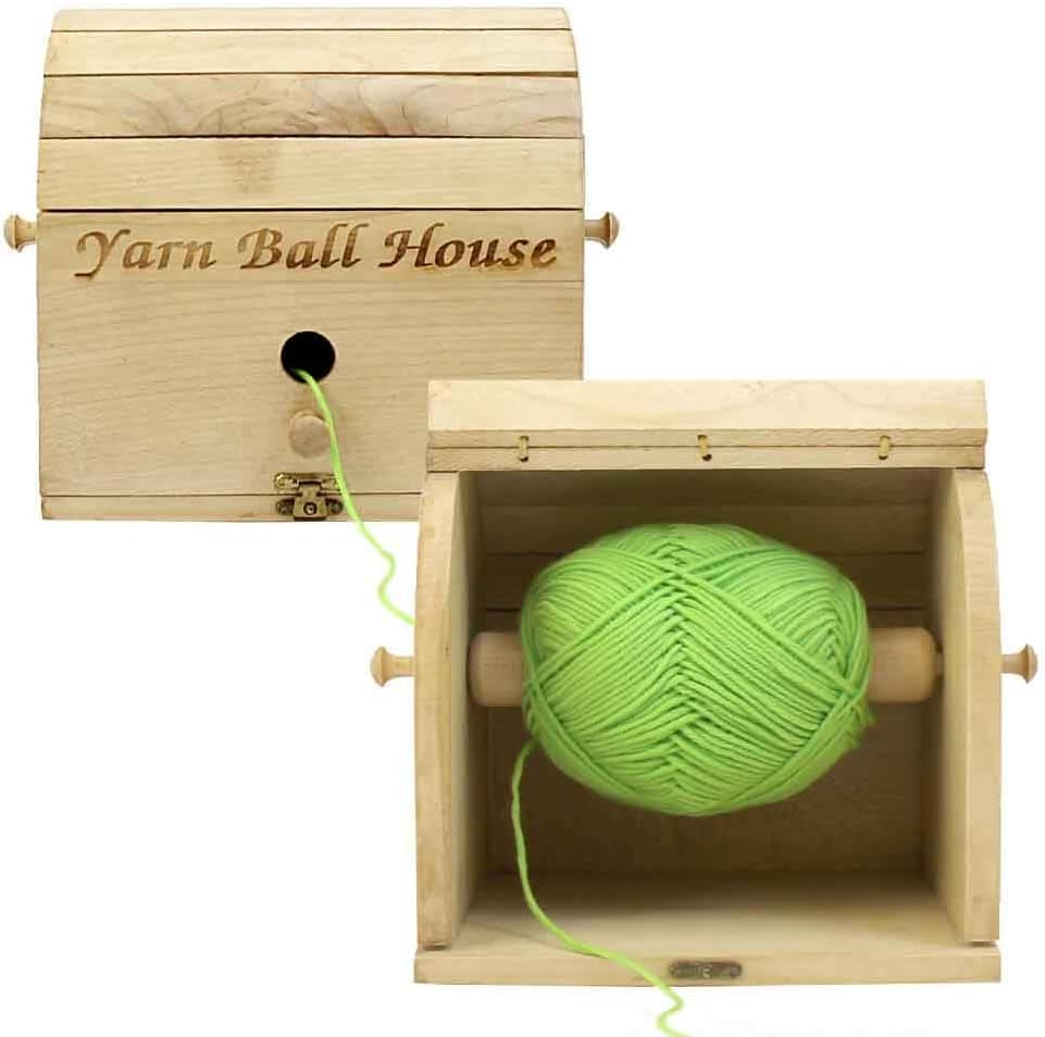Scheepjes Wool Ball House Maple Wood &ndash; Pack of 1