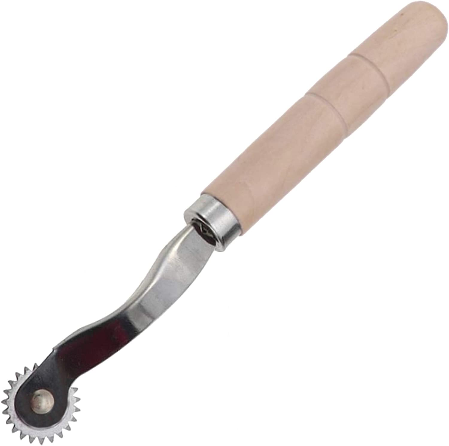 Sewing Tracing Wheel for Sewing Patterns, Wood and Stainless Steel Pounce Wheel, Perforation Cutter,Overstitch Wheel, Paper Perforator Tracing Wheel Sewing, Rotary Perforator, Pounce Wheels, by SEWTCO image number 1