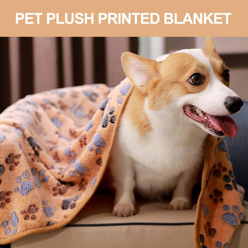 Butyeak Thick Pet Blanket, Cat Blanket, Dog Blanket, Dog Blanket, Washable, Double-Sided Pet Blankets, Soft Warm Pet Blankets, Pet Blanket, Flannel, Dog Blanket, Cuddly Blanket, (104 X 72 Cm) image number 5