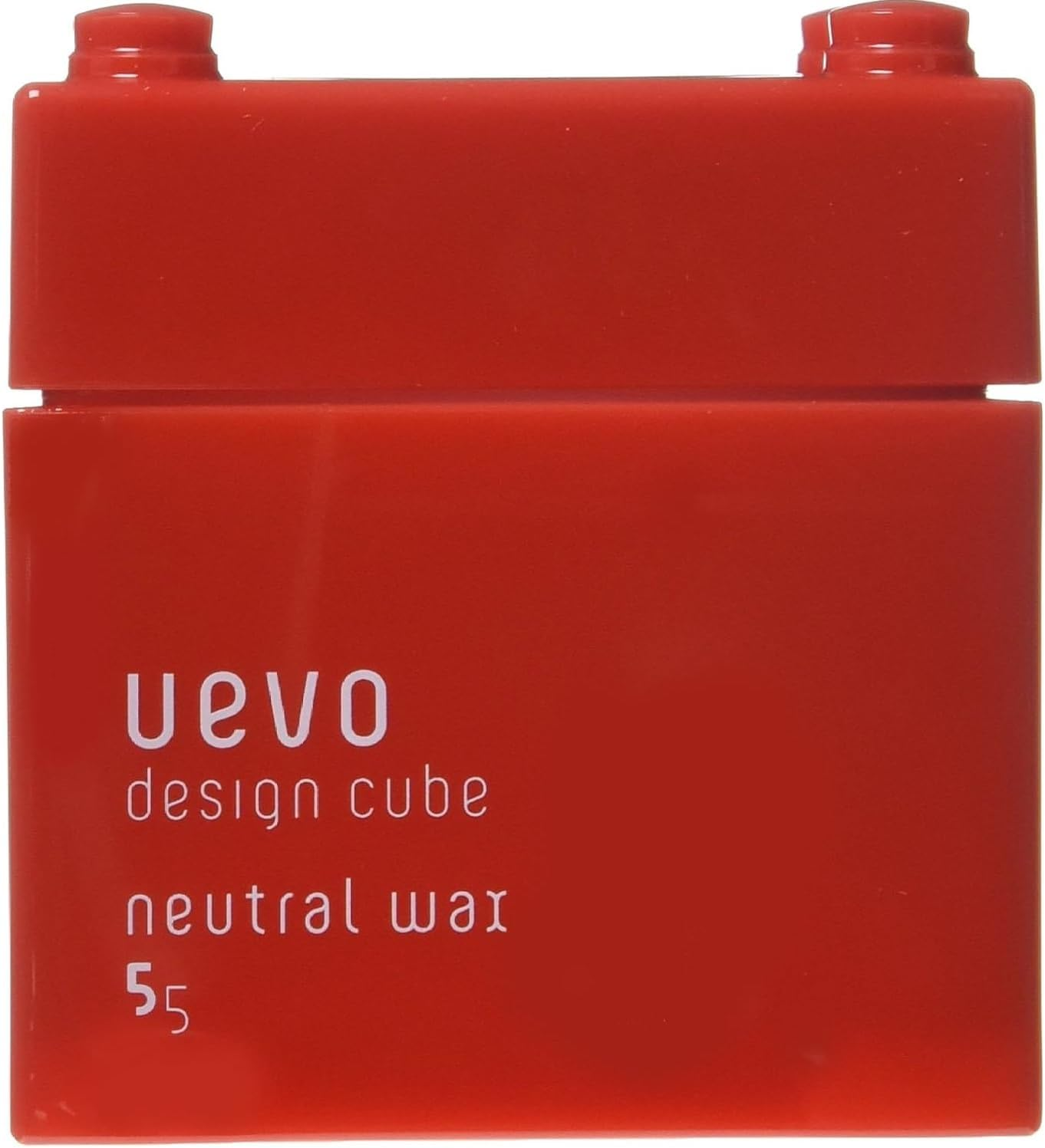 Webo Design Cube (Uevo Design Cube) Neutral Wax, Red, 80 Grams (X 80) image number 3