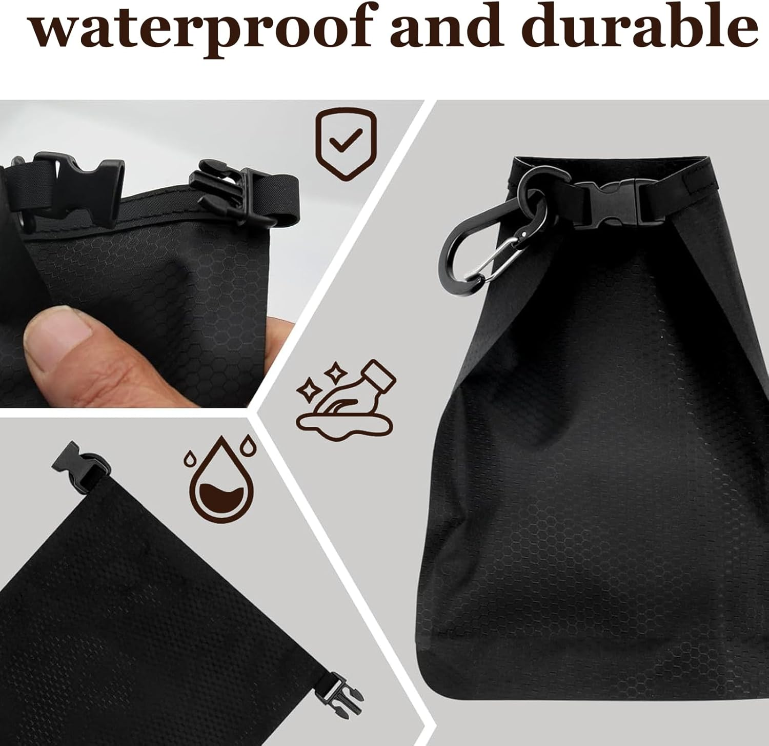 Travel Soap Bag, Quick Dry Bar Soap Pouch Travel Soap Container with Hanging Mesh Bag Waterproof Soap Bar Case, Quick Dry Soap Pouch Hanging Bathroom Mesh Caddy & Hook Travel Soap Container