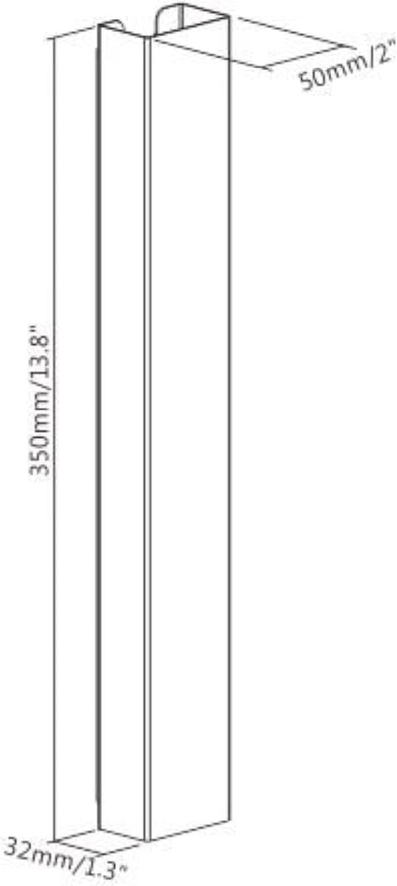 Brateck 42173 Magnetic Cable Management Channel, White, 350 X 32 X 50 Mm image number 1