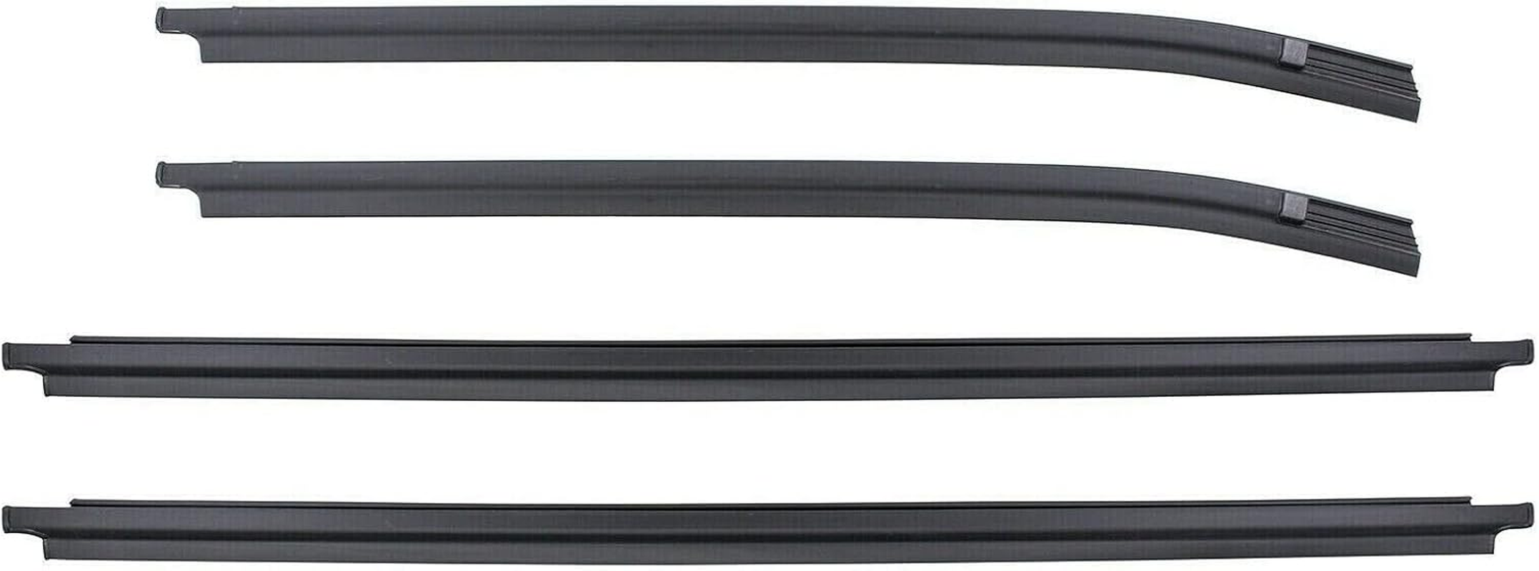 Rubber and PVC Window Weatherstrip for TOYOTA HILUX Double Cab 2005-2015 image number 6