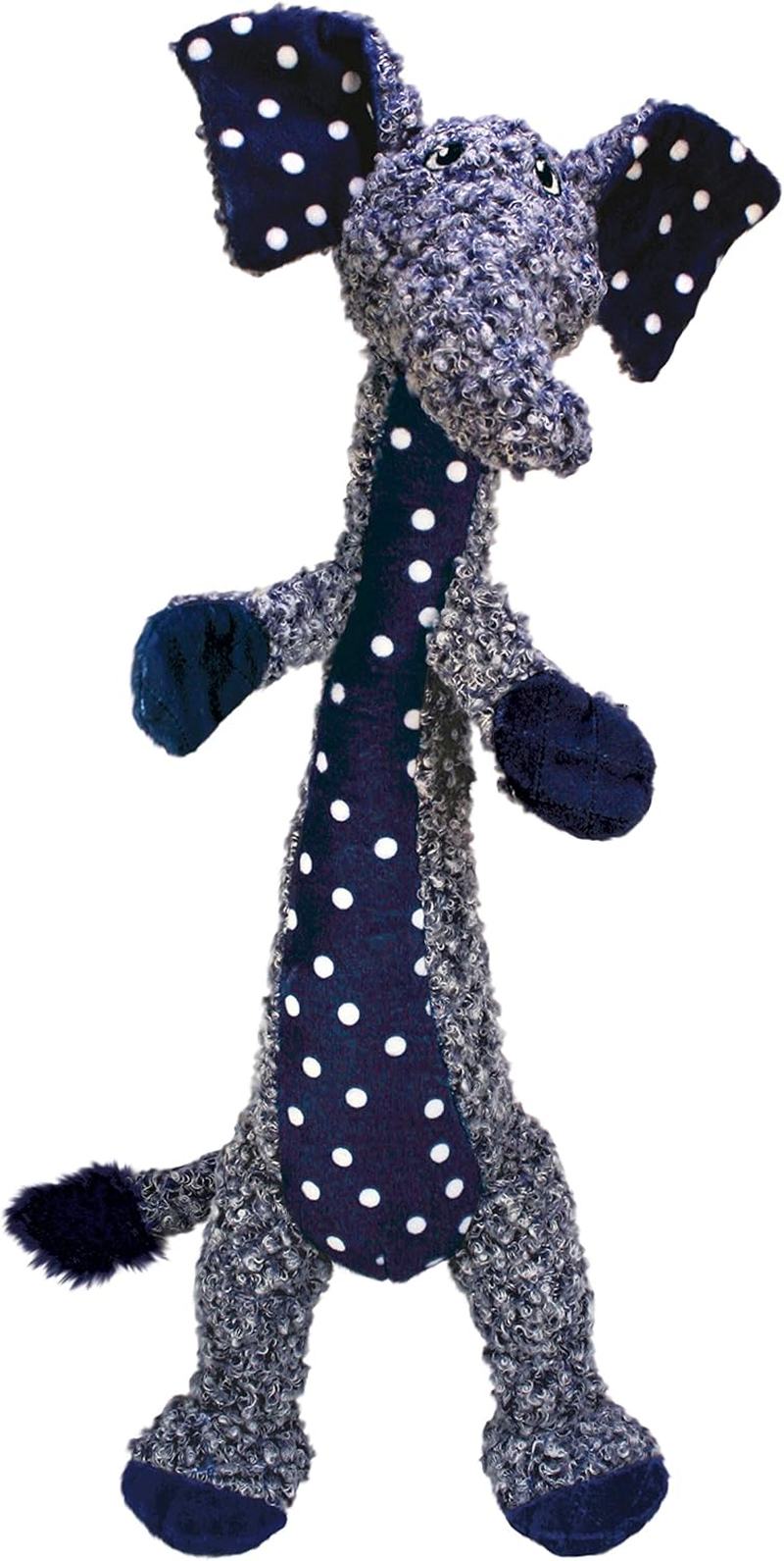 KONG - Shakers Luvs Elephant, Interactive Tug and Fetch Dog Toy - for Large Dogs image number 5