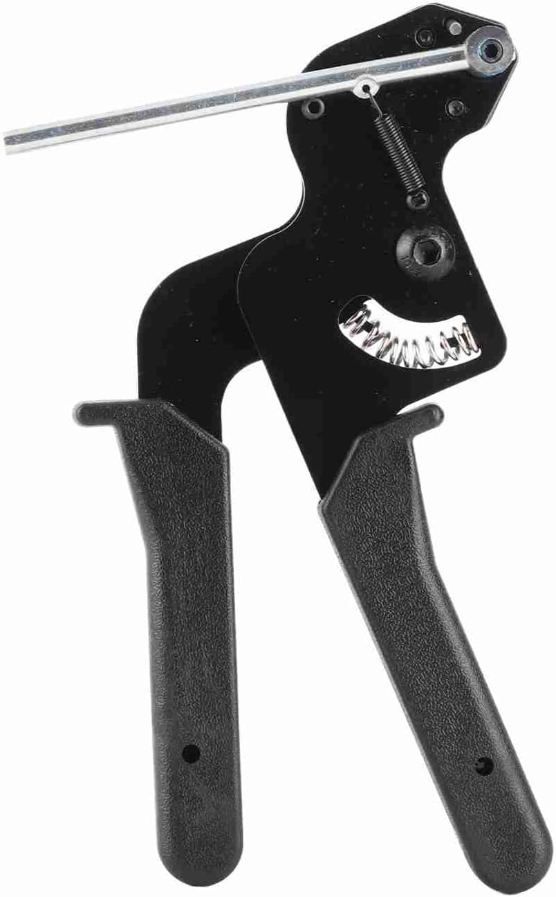 HISUEKIG Cable Tie Gun Tool, Cutter Tool, Easy to Operate Gun, Easily Durable for Ladder Stainless Steel Cable Ties Self-Locking Stainless Steel image number 1