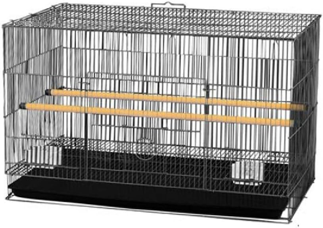 1SET Bird Cages Bird Cage Pet Cages Aviary Travel Budgie Parrot Toys Differnce Design/Size (1X 30X23X39Cm PET-1542) image number 6