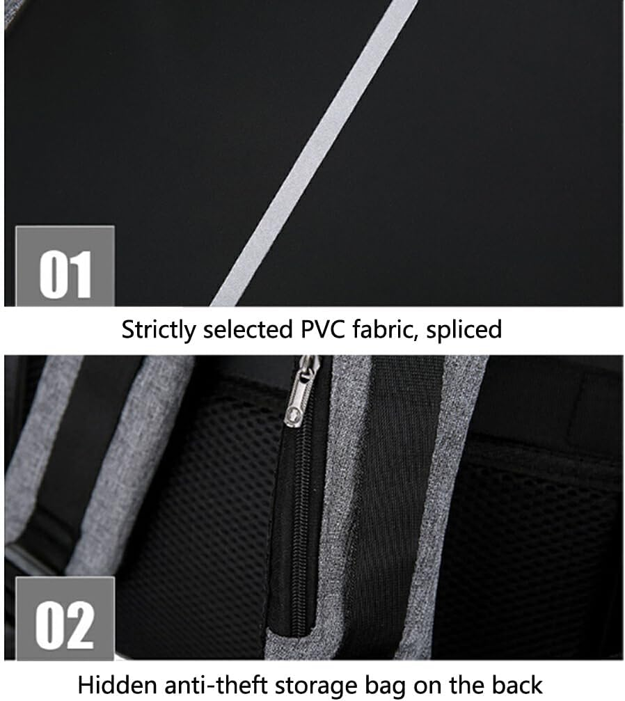 Charging Hole Anti-Theft Backpack Professional Simple Style Men Laptop Backpacks with Hiding Zipper Laptops Carrier Bags