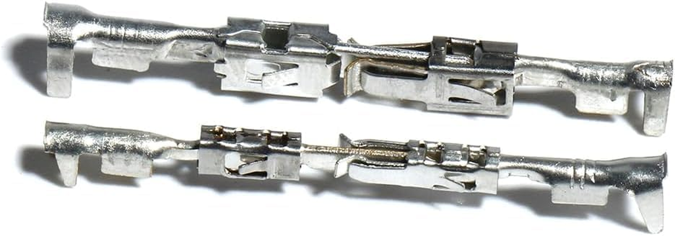 Aikoolwer Connector Pins Kit Terminal Pin Automotive 1.5Mm 3.5Mm Male Female Auto Electric Non-Insulated Plug Crimp Motorcycle ATV image number 6