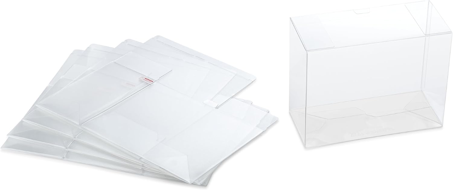 Titanshield 0.5Mm Platinum UV and Scratch Resistant Pop Protectors Sleeve Case Compatible with Funko - 2 Pack Pop! Vinyl Figures (10 Count) image number 5